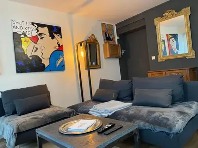 Coin salon dans l'établissement 22 COEUR DE VIENNE