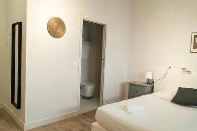 Un ou plusieurs lits dans un hébergement de l'établissement Maison COLODGE - TREVOUX