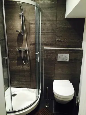 Salle de bains dans l'établissement Appart Touriste