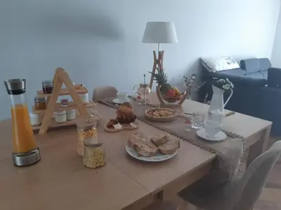 Nourriture dans la maison d'hôtes ou à proximité