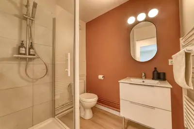 Salle de bains dans l'établissement Le Verde - Ravissant appartement cosy