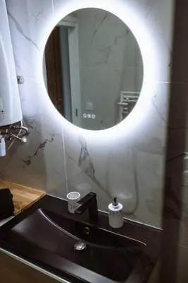 Salle de bains dans l'établissement Superbe studio rénové proche Métro avec garage