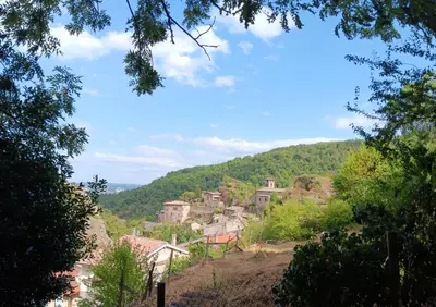 Paysage naturel près de le séjour chez l'habitant