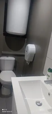 Salle de bains dans l'établissement Chez ANNE-SOPHIE
