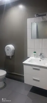 Salle de bains dans l'établissement Chez ANNE-SOPHIE