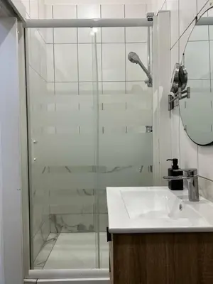 Salle de bains dans l'établissement Studio villeurbanne