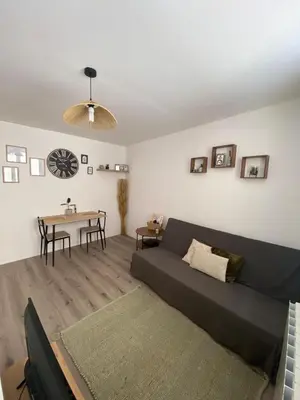 Coin salon dans l'établissement Appartement proche CNPE et PIPA