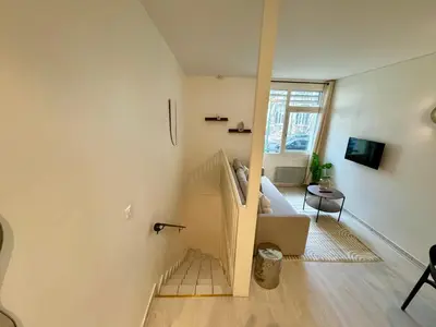 Salle de bains dans l'établissement Suite Azure - Appartement 4 personnes - Check in h24 & Wifi
