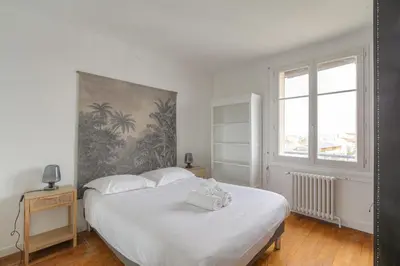 Plan de l'établissement Charmant et Chaleureux avec garage privé