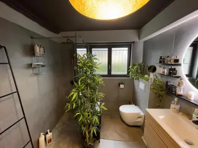 Salle de bains dans l'établissement Casa Lovo