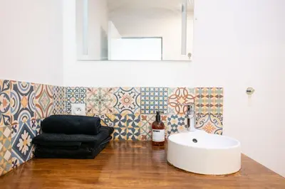 Salle de bains dans l'établissement Central Part-Dieu - Appartement 1