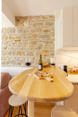 Boissons dans l'établissement Moulin du Buis - Bain nordique, charme et détente
