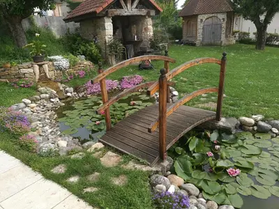 Jardin de l'établissement Le Grangeon 01