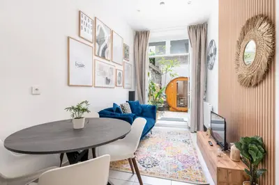 Coin salon dans l'établissement Le Cocon Traboule & SPA