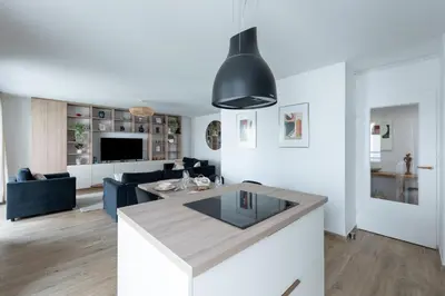 Télévision ou salle de divertissement dans l'établissement Le cinquième ciel - 75m2 avec garage privé