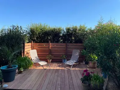Jardin de l'établissement Les Agapanthes