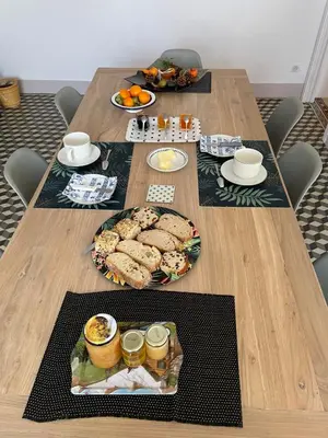 Nourriture dans le B&B/chambre d'hôtes ou à proximité