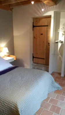 Un ou plusieurs lits dans un hébergement de l'établissement La Ruette aux Loups