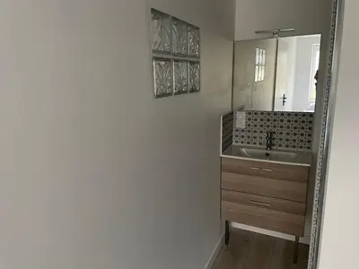 Salle de bains dans l'établissement L exotique