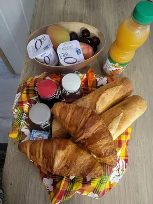 Nourriture dans le B&B/chambre d'hôtes ou à proximité