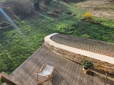 Jardin de l'établissement La Fabrique du Ronçon
