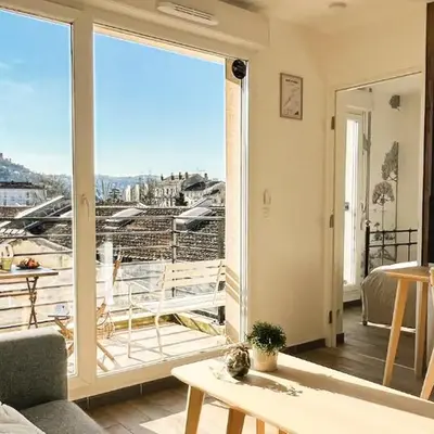 Vue Panoramique - Parking - Jazz 7min - Gare 200m