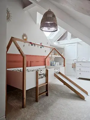 Un ou plusieurs lits dans un hébergement de l'établissement Villa piscine intérieure, sauna, 5 chambres