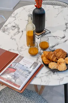 Nourriture dans l'appartement ou à proximité