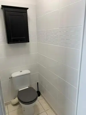 Salle de bains dans l'établissement Lafayette Part-Dieu