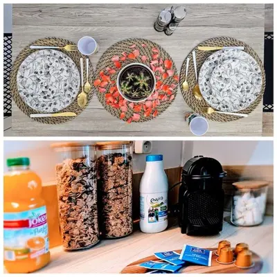 Nourriture dans l'appartement ou à proximité