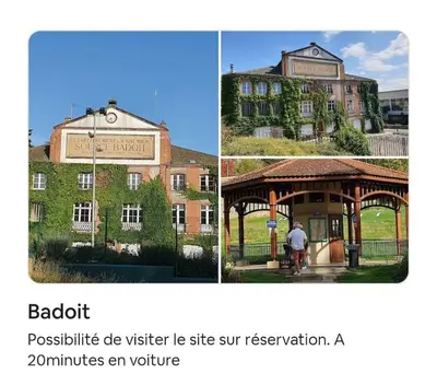 Plan de l'établissement Cocon Pure Détente Balnéo Jacuzzi