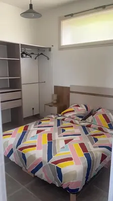 Un ou plusieurs lits dans un hébergement de l'établissement La maison du pilat