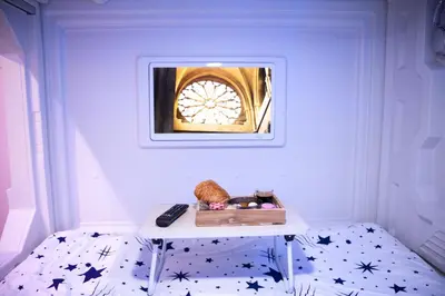 Plan de l'établissement QUICK'HOT By GTS - capsules et chambres confortables