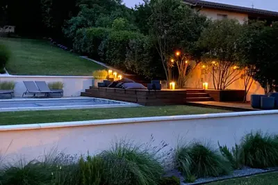 Jardin de l'établissement La Radieuse