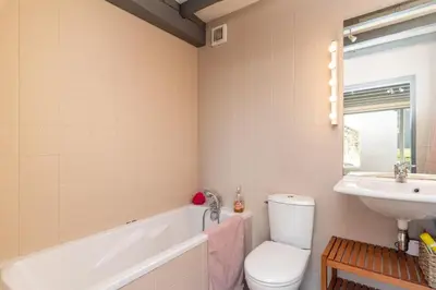 Salle de bains dans l'établissement Les Voutes - Beautiful property with swimming pool