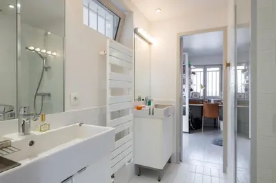 Salle de bains dans l'établissement Maison Ré - chic and relaxed house with pool and garden