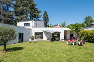 Jardin de l'établissement Togo - Stunning contemporary architect's house