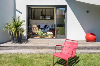 Coin salon dans l'établissement Togo - Stunning contemporary architect's house