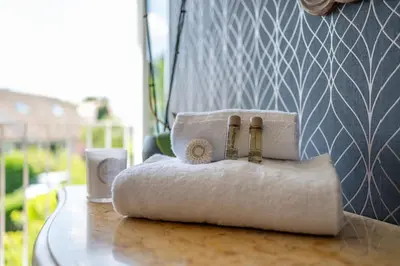Un ou plusieurs lits dans un hébergement de l'établissement Maison des Platanes - Welkeys