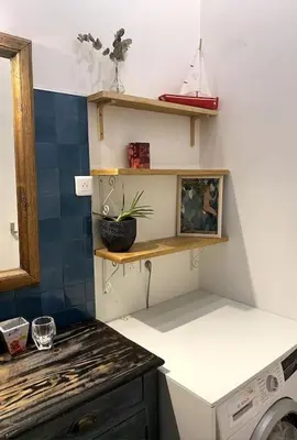 Cuisine ou kitchenette dans l'établissement Beau T3 Canut lumineux de 75m2