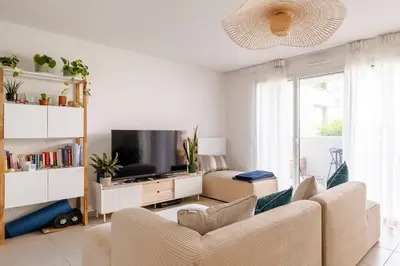 Plan de l'établissement Cozy and charming centrally located apartment
