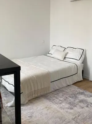 Un ou plusieurs lits dans un hébergement de l'établissement Collection Terreaux - No 5 Balcon sur place w AC