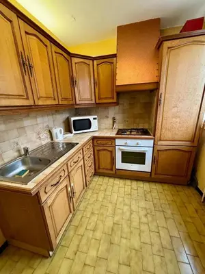 Cuisine ou kitchenette dans l'établissement Tram 50 m, Balcon, Parking facile
