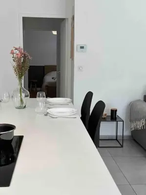 Plan de l'établissement Charmant t3 moderne avec garage