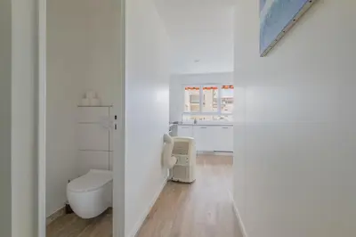 Salle de bains dans l'établissement LE LAC - Appartement 15' Partdieu et Bellecour