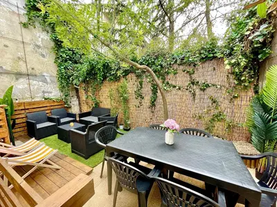 Jardin de l'établissement BnGo I Maison Mimosa I Jardin, 3 chambres, 9 personnes
