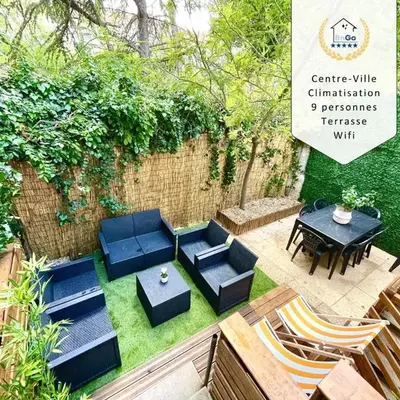 BnGo I Maison Mimosa I Jardin