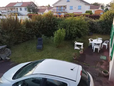 Jardin de l'établissement Accueil curistes et Thermes