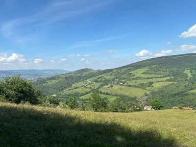 Paysage naturel près de le séjour chez l'habitant