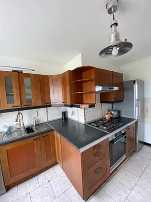 Cuisine ou kitchenette dans l'établissement Chambres privées